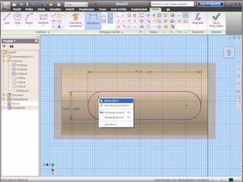 iFeature mit Inventor - Part 1
