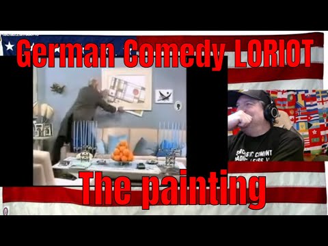 German Comedy (ENG SUB): Loriot - The painting - REACTION