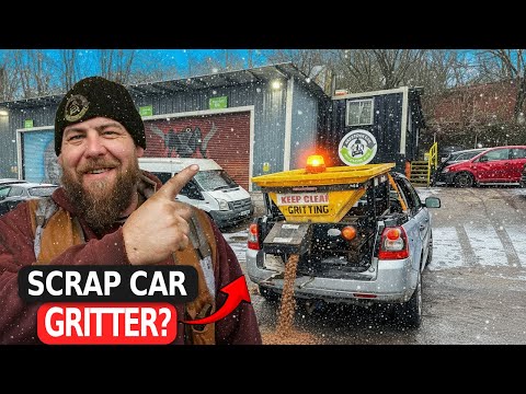Can We Build A Snow Gritter From A Scrap Car