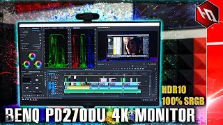 Video thumbnail for BEST 4K MONITOR FOR EDITORS?!?! (BenQ PD2700U Review) by TECH HD - Gaming Tech Channel
