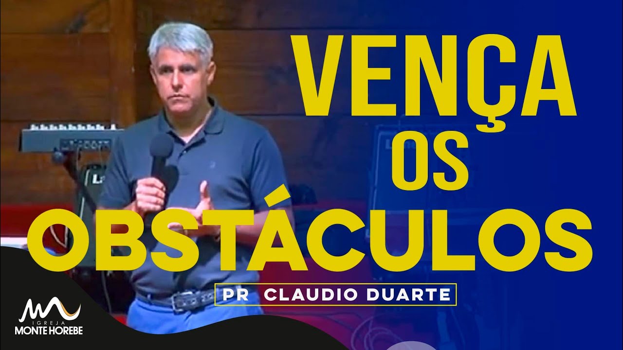 Pr  Claudio Duarte | Vença Os Obstáculos