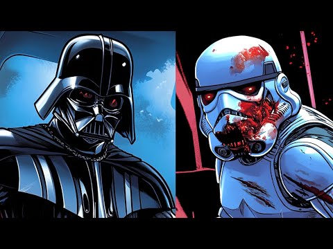 Als Darth Vader Zombie-Sturmtruppen fand und angegriffen wurde