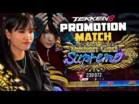 Je passe le rang TEKKEN GOD SUPREME S2 - Promotion Match TEKKEN 8