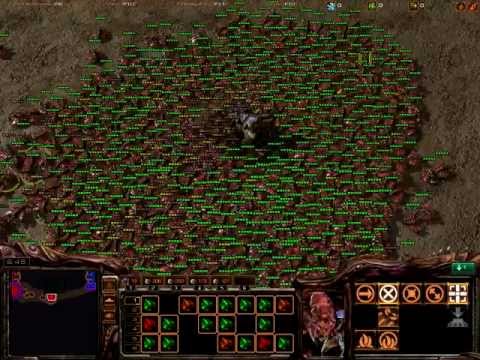 1000 Drones vs 1 ultralisk SC2