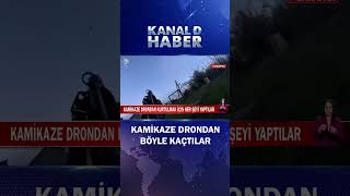 Kamikaze Drondan Kurtulmak İçin Her Şeyi Yaptılar!