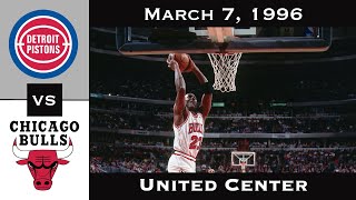 Download lagu Full Game: Jordan's 53-Point Masterpiece & 24k Milestone | Bulls vs Pistons (March 7, 1996) mp3