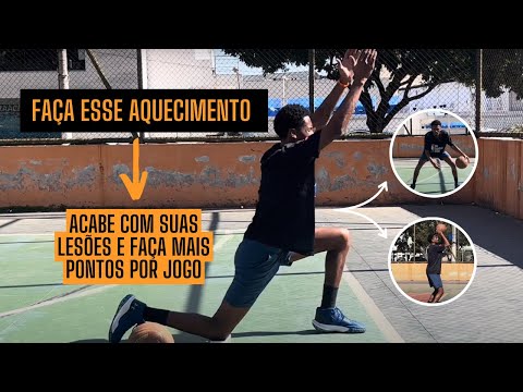 Melhor ROTINA DE AQUECIMENTO pré treino/jogo | Como fazer um bom aquecimento