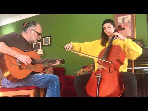Wave - A.C. Jobim (Cello and Guitar Duet)