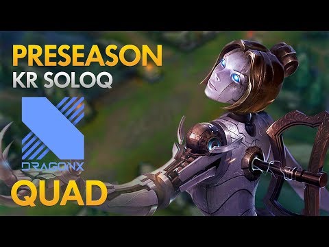 Preseason: DragonX Quad - Orianna Mid Lane - KDA 12/2/19