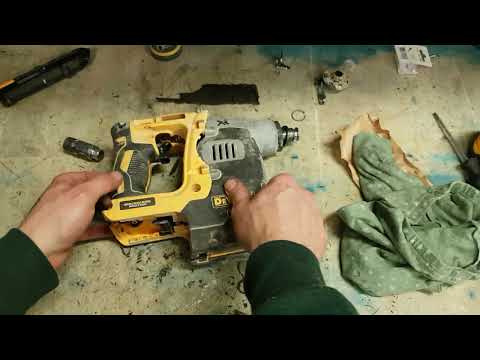 How to repair a Dewalt 18v DCH273 SDS drill that is no longer hammering.