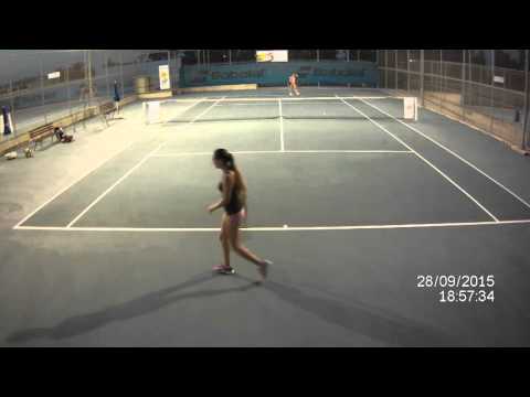 India Shiaelis tennis recruiting 2016 match video