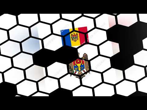 Moldavia Flag National Emblem Sticker Hot Sale High Quality Sunscreen Waterproof Bumper Window Winds