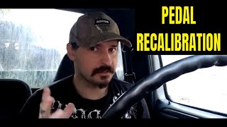 Ford 7.3 Accelerator pedal recalibration