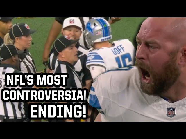 Lions game-winning play vs. Cowboys gets called back, a breakdown