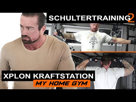XPLON Kraftstation Multipresse - Coach Dennis Trainingsvideo 10 - Schultertraining Teil 2