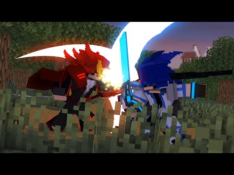 天兵 Regularthur - WONDERLAND SAGA: THUNDERBORN - Fight Scenes Compilation 1 (Minecraft Animation)