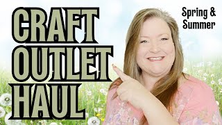 Craft Outlet Haul Spring & Summer Wreath Supplies! Ribbon Signs & Mesh! Check Out My Fantastic Finds