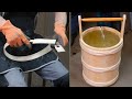 Making a bucket completely from wood – without glue or metal