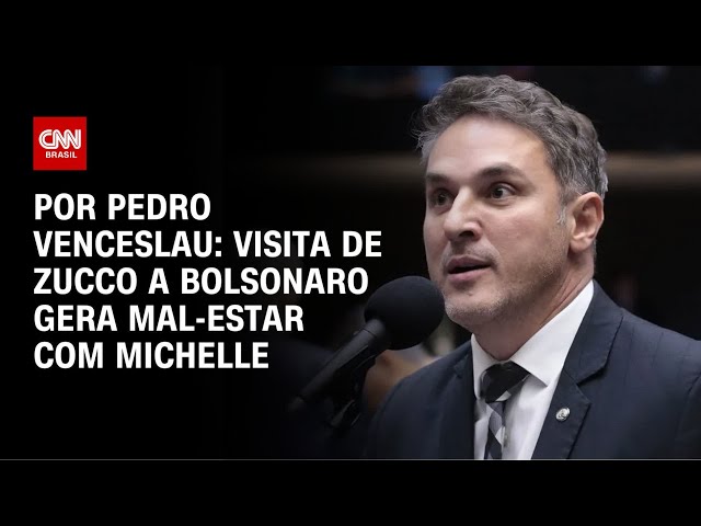 Análise: Visita de Zucco a Bolsonaro gera mal-estar com Michelle | CNN ARENA