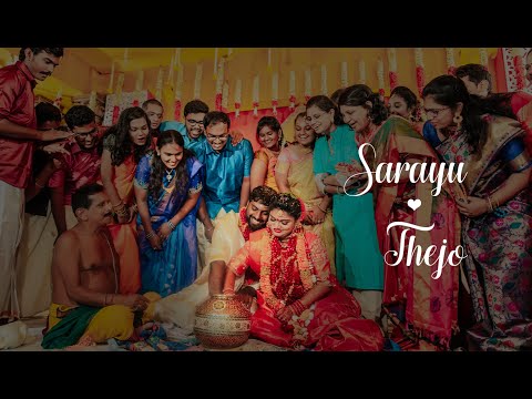 Sarayu weds Thejo | Wedding Teaser 4K | Creative cloud designs