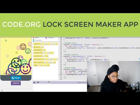 CODE.ORG CSP LOCK SCREEN MAKER APP (Unit 5 Lesson 8)