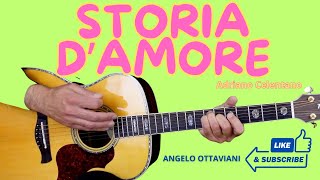 Storia d&#39;Amore - Adriano Celentano - Chitarra