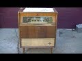 Nordmende Caruso Console Radio Phonograph Repart Pt1