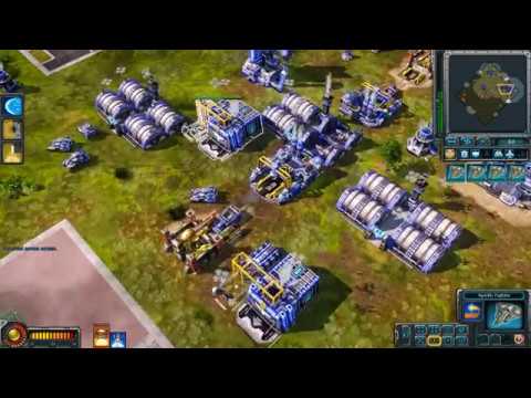 C&C Red Alert 3 Uprising - Brutal AI Skirmish #2 - Allied vs. Soviet