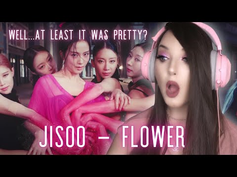 JISOO 'Flower' (꽃) MV Reaction 🌸 | K-Pop For Breakfast
