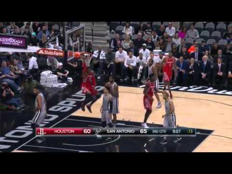 Dwight Howard Full Highlights 2016 01 03 vs Spurs   22 Pts, 12 Rebs!
