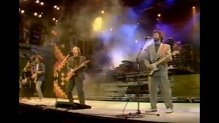 Dire Straits &amp; Eric Clapton &quot;Solid Rock&quot; Wembley 1988.
