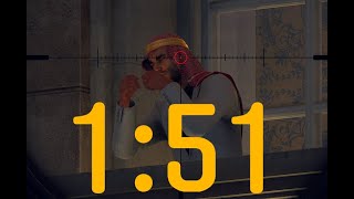 Hitman WoA - Contract - A Nightmare in Paris (1:51)