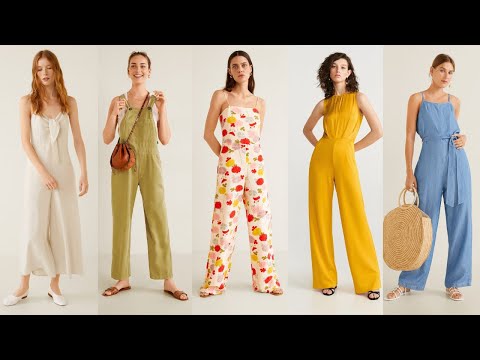 ENTERIZOS DE MODA VERANO 2020 / enterizos sencillos y casuales de moda mango / Fashion Love