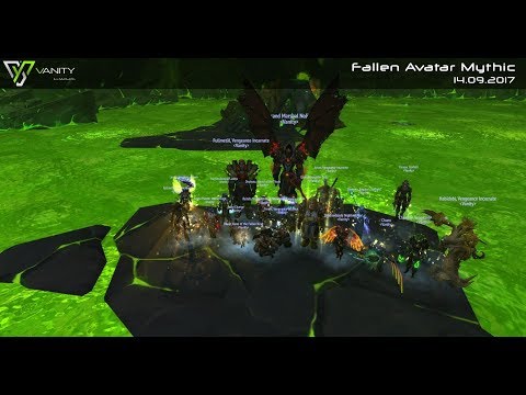 Vanity vs. Mythic Fallen Avatar | Blood DK PoV | DE-Mal'ganis