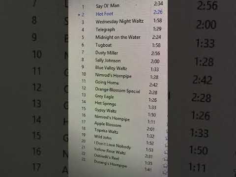 Hot Foot  C    #fiddlemusicmakestheworldgoround#TXfiddle#MOfiddle#OTfiddle