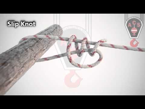 How to Tie a Slip Knot
