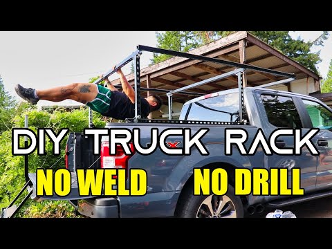 How to Build a TRUCK RACK  - DIY - Made From Unistrut