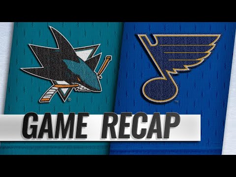 Johnson records 33-save shutout in Blues' 4-0 win