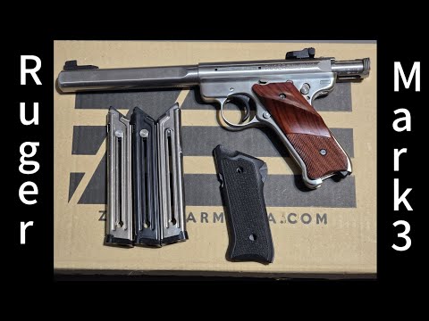 Ruger Mark 3 target .22LR - range review