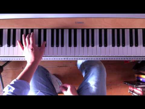Learning piano chord positions plus a pentatonic tip