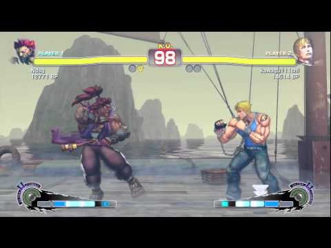 SSF4: Fujino (Akuma) VS kawaguchi (Cody)