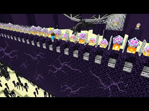 Usando MEGA MURALHA de OBSIDIAN para DERROTAR O DRAGÃO