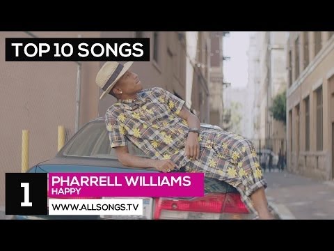 6° Classifica Canzoni Febbraio 2014 - Nel segno di Pharrell Williams con Happy
