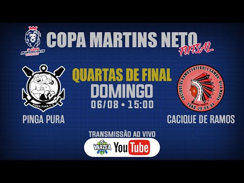 Pinga Pura FS x Cacique de Ramos FS • Quartas de Final • Copa Martins Neto de Futsal 2023