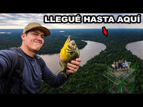 Me adentré en la AMAZONIA más SALVAJE | Tambopata Perú