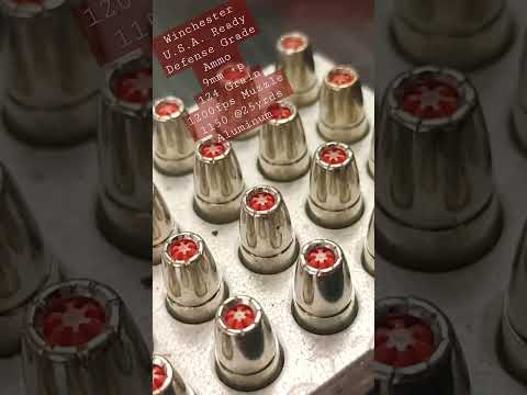 Winchester Defense Grade Ammo 9mm +p 1200fps #winchester #ammo #9mm #bullet #selfdefense