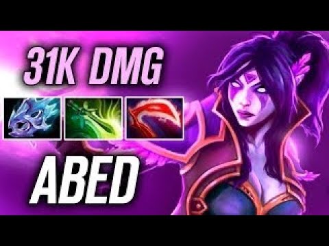 Abed • Templar Assassin • 31K DMG — Pro MMR Gameplay Dota 2