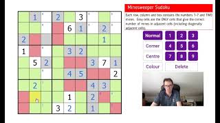 "Incredible" Korean Minesweeper Sudoku