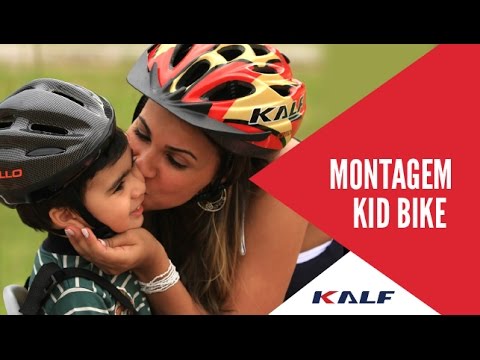 Vídeo - Cadeirinha Kalf Infantil Traseira Kid Bike