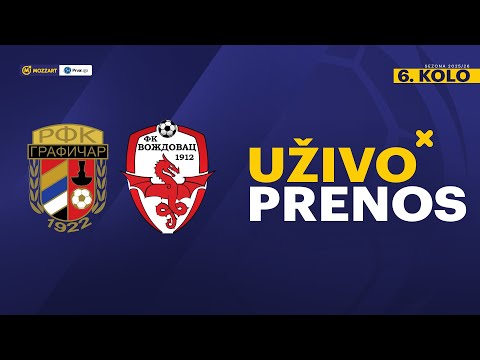 RFK Grafičar - Voždovac Mozzart Bet Prva liga Srbije 2025/26 6. Kolo